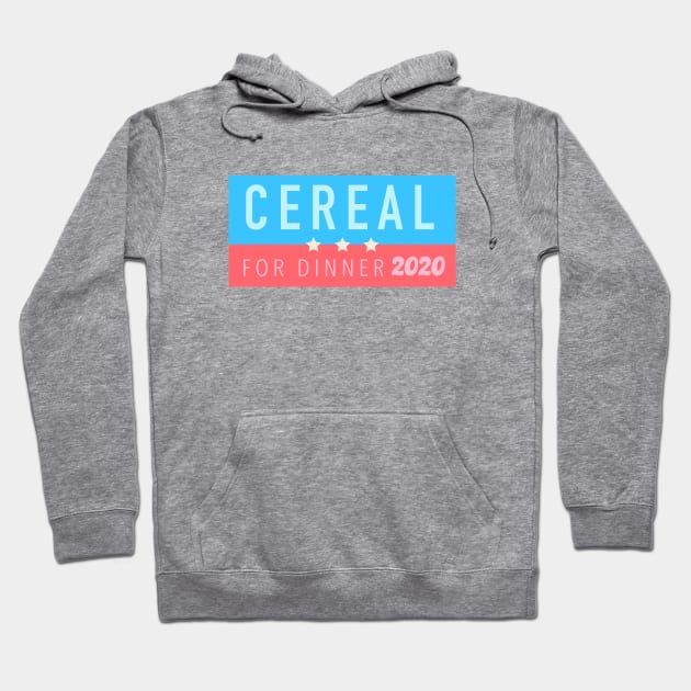 Cereal For Dinner 2020 - The Peach Fuzz Hoodie by ThePeachFuzz